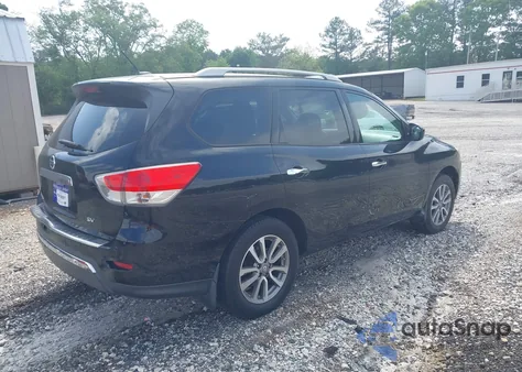 2014 Nissan Pathfinder Sv z USA, uszkodzony, nr VIN 5N1AR2MN9EC726078